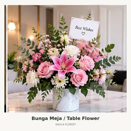 Bunga Meja Hotel Mulia Senayan